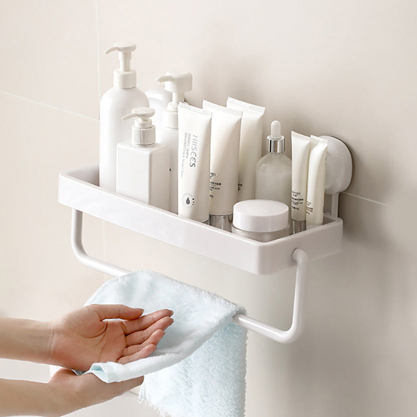 Kệ Treo Đa Năng FaSoLa 1 cái – kệ tường phòng tắm & bếp, có thanh treo khăn