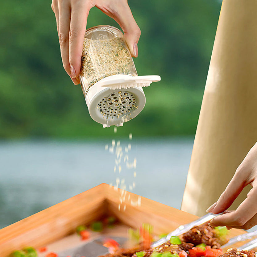 FaSoLa Hũ Gia Vị Nắp Đôi 500 ml – thủy tinh chịu nhiệt, kín hơi