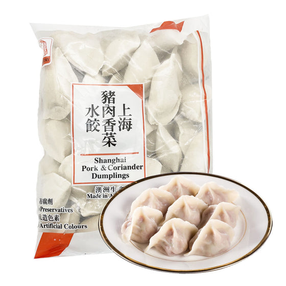 Frozen Tianshun Pork and Coriander Dumplings 600g
