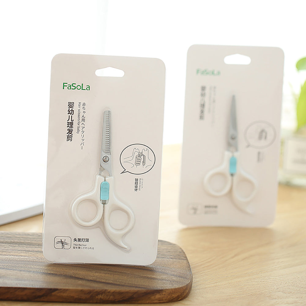 FaSoLa Kéo Cắt Tóc Cho Bé 1 Chiếc – An Toàn, Chống Trượt