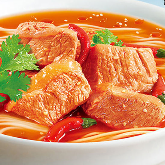 Mì Kang Shi Fu vị bò cay 104 g × 5 gói – mì cay Tứ Xuyên ăn liền