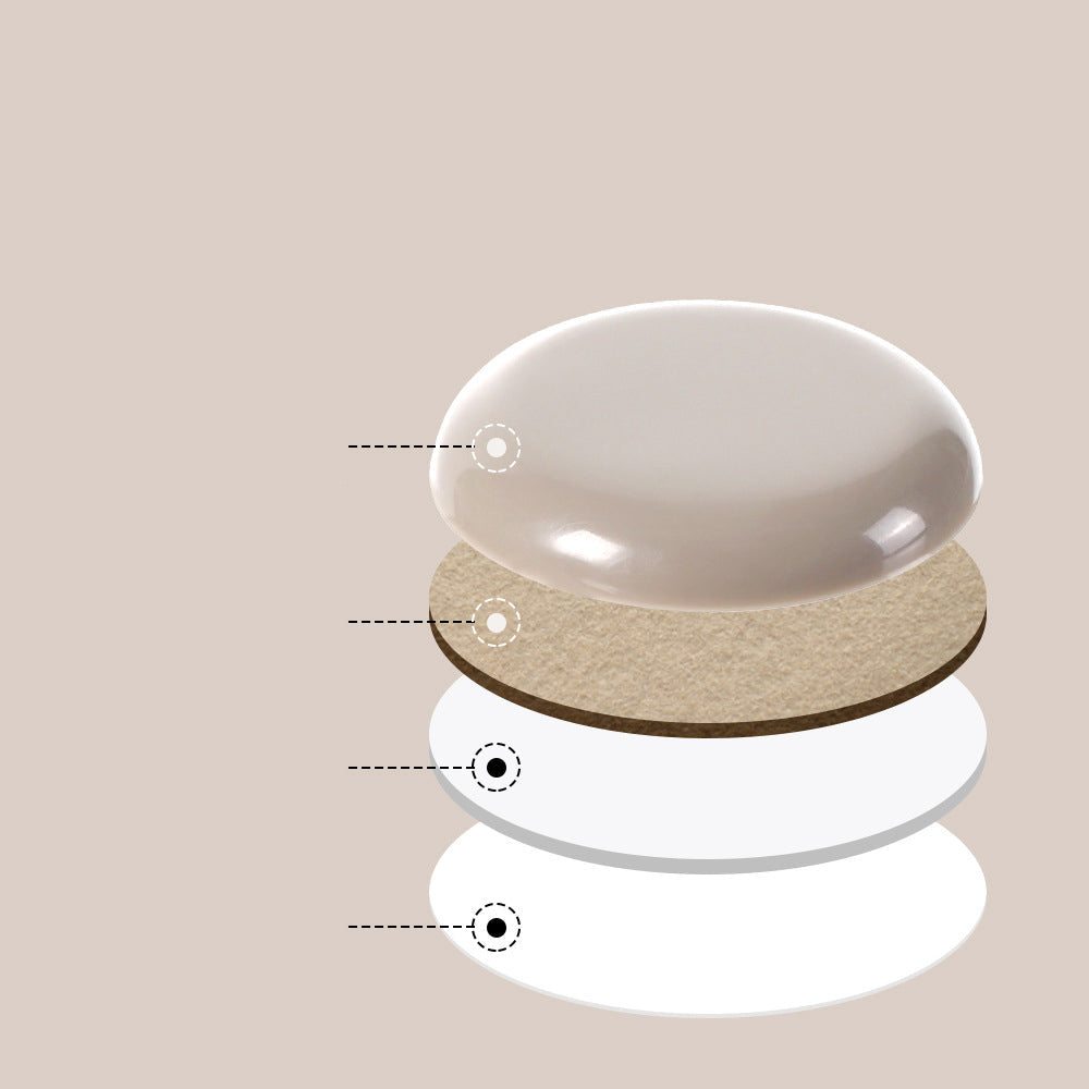 Miếng Lót Chân Ghế FaSoLa 3,8 cm (8 miếng) – bảo vệ sàn & giảm ồn
