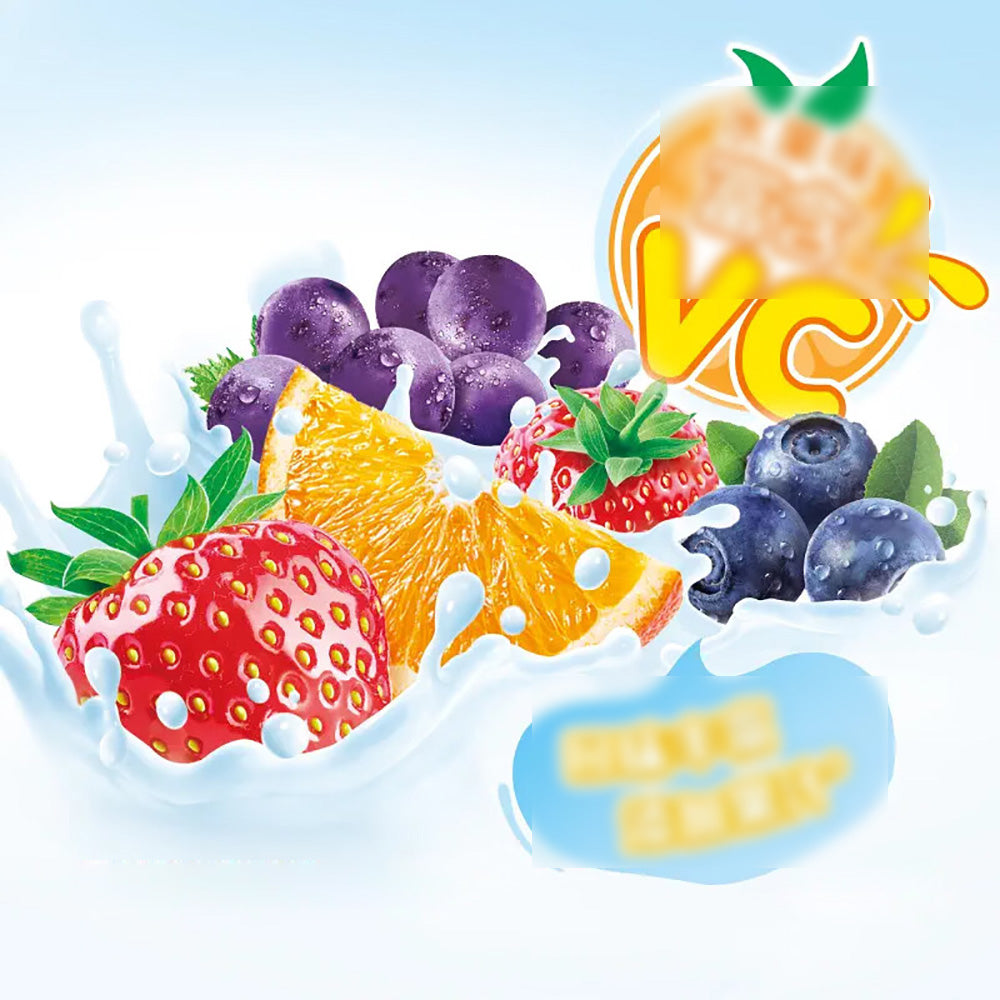 Kẹo mút Alps vị Trái Cây & Sữa 200 g (20 que) – bổ sung vitamin C