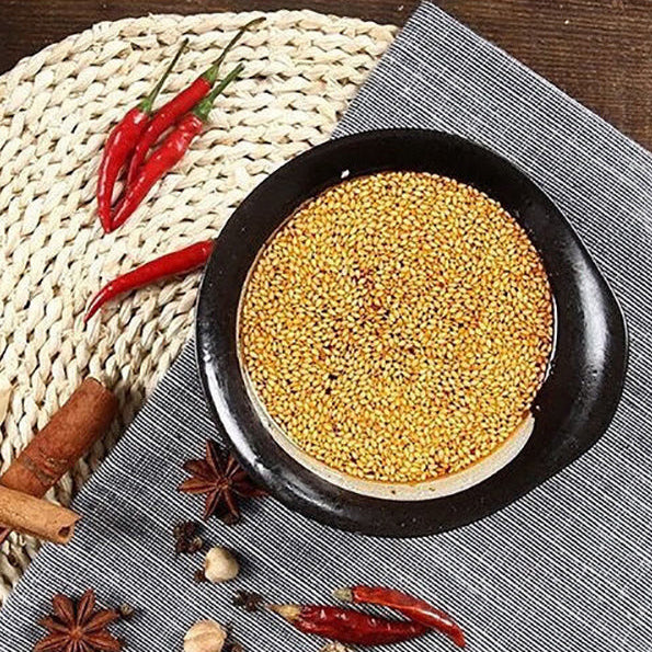 Dầu Ớt Ma La Yuanxian 350 g – dầu ớt Tứ Xuyên cay tê