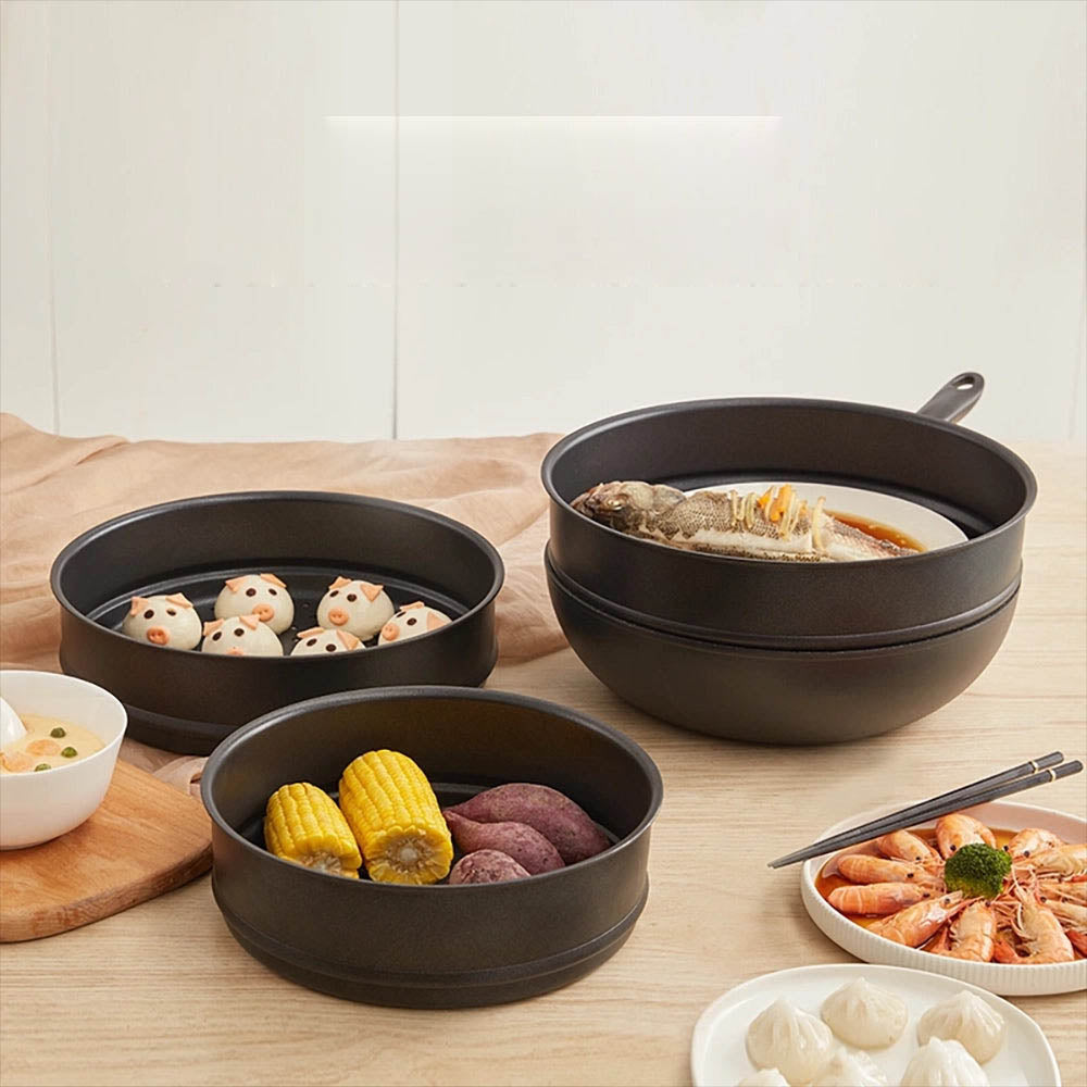 Vỉ hấp chống dính Lifease 30 cm – hấp nhanh gọn