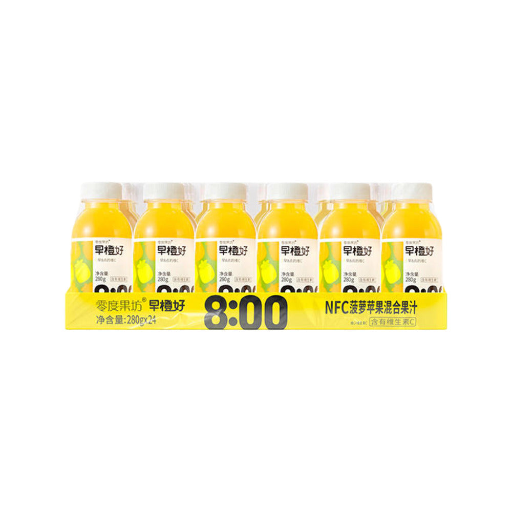 Zero-Fruit-Workshop-Pineapple-&-Apple-Juice-(NFC)-280ml-x-24-Bottles-–-Limited-Import-3