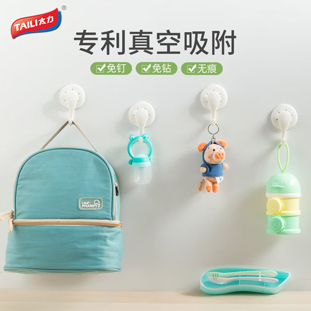 Taili-Press-Suction-Hooks---2-Pieces,-9.5*6*4cm-X3-1