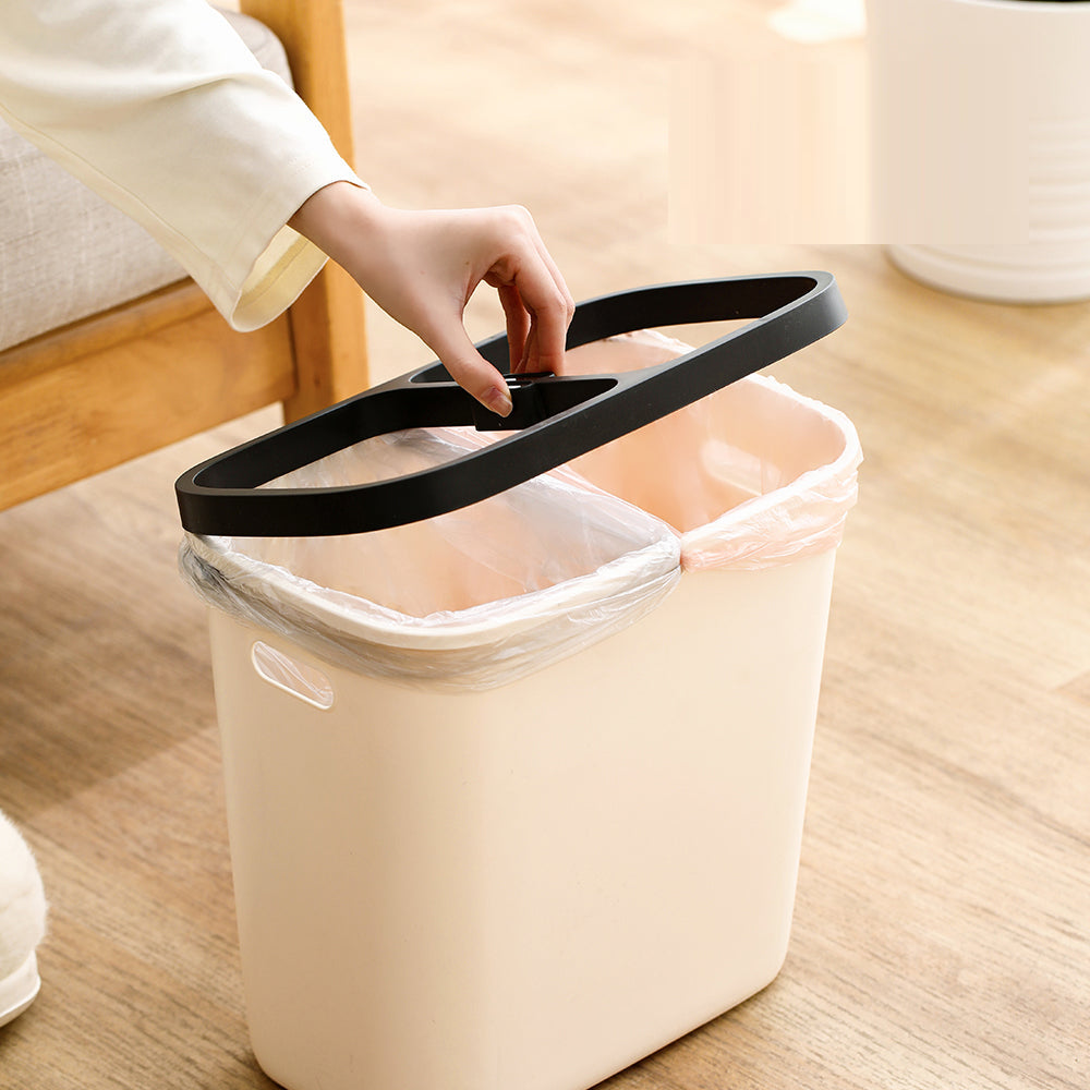 Thùng Rác 2 Ngăn FaSoLa 20 Lít – phân loại rác gia đình