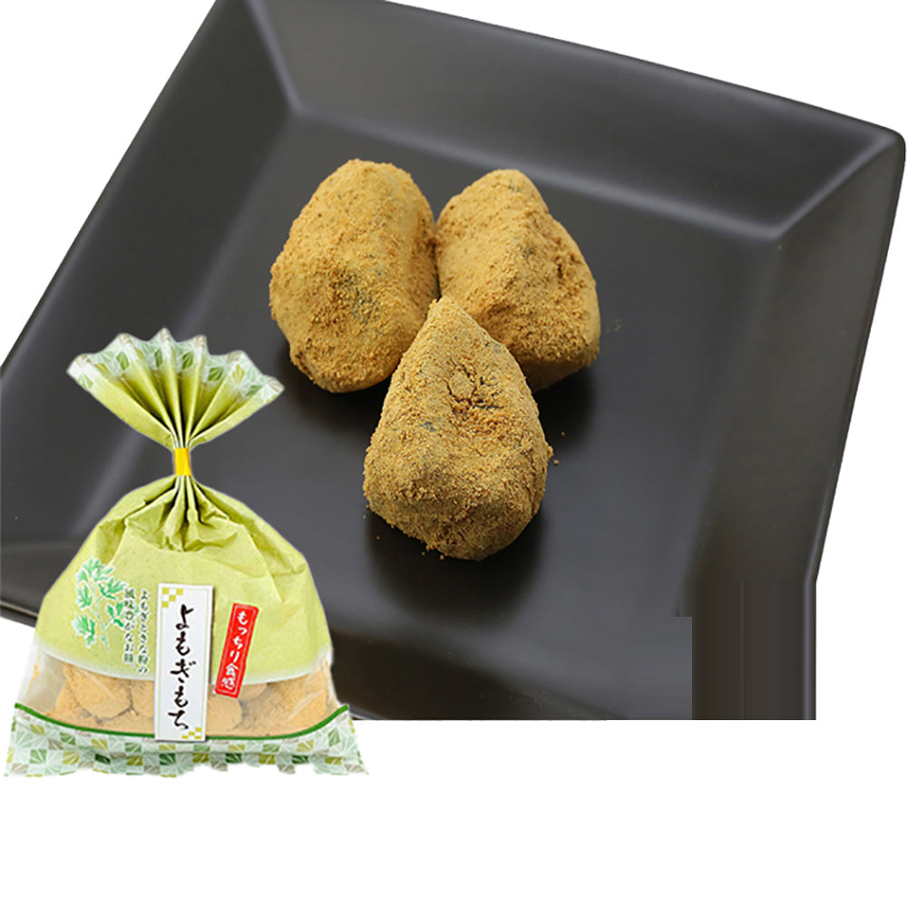 Mochi Yomogi Nhật Bản 180 g – bánh dẻo bùi phủ bột đậu nành