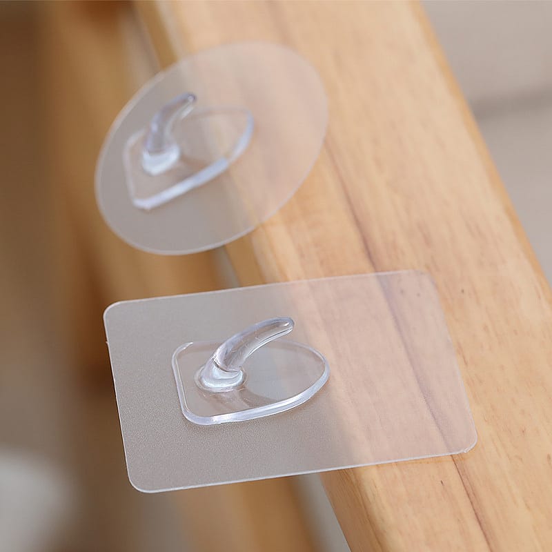 FaSoLa-No-Drill-Adhesive-Hooks---Round,-6.5cm-Diameter,-3-Pieces,-3kg-Capacity-X3-1