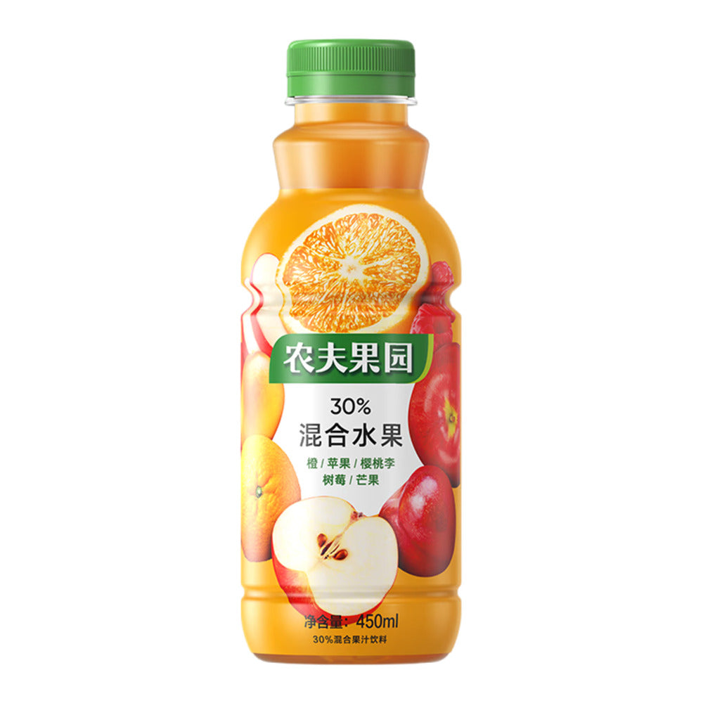 Nongfu-Spring-Fruit-Orchard-30%-Mixed-Fruit-Juice-Drink-(Orange-Flavour)---450-ml-x-15-Bottles-(Case)-3