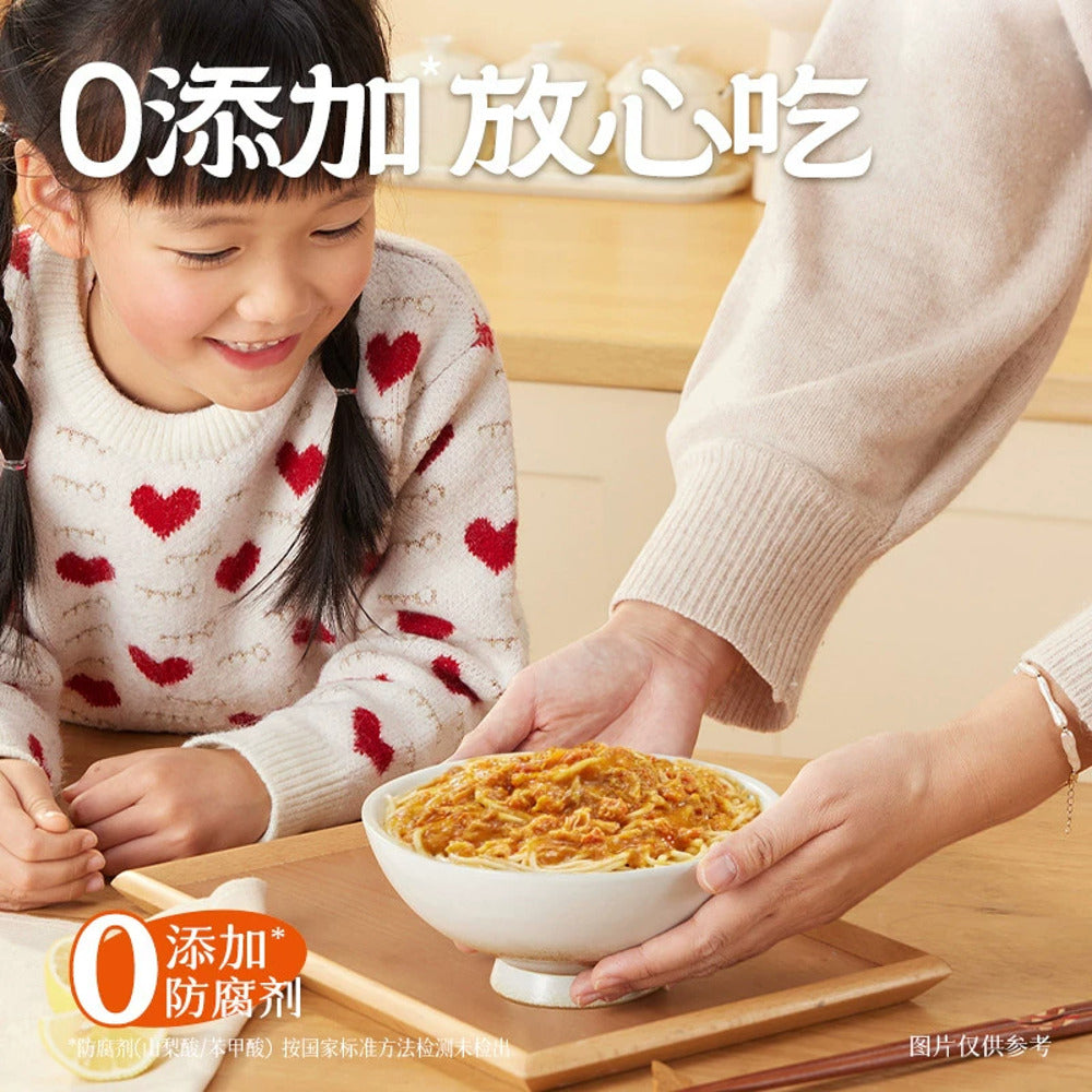 Budeng-Crab-Roe-Sauce-Noodles-135g---Ready-in-3-Minutes,-No-Preservatives-4