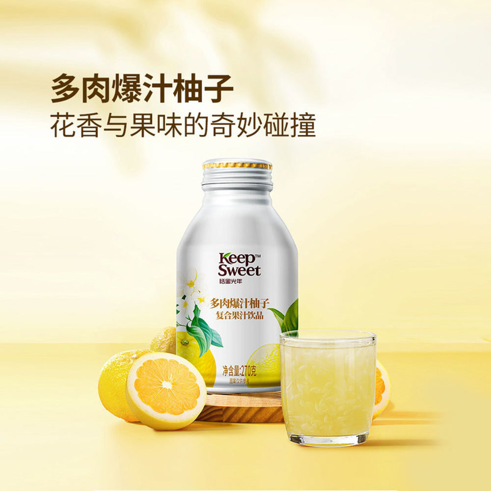 Keep-Sweet-Pomelo-Pulp-Mixed-Fruit-Juice-Drink-270-g-x-15-Bottles-–-Limited-Import-4