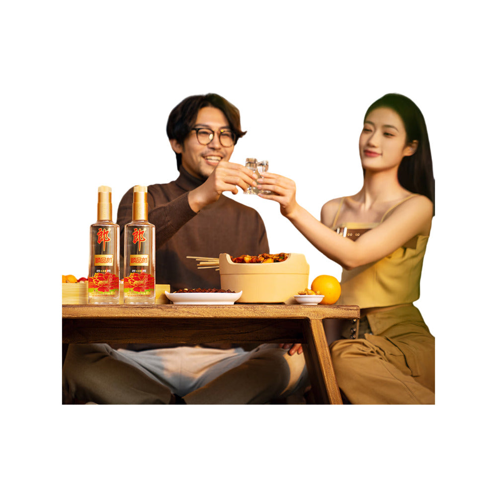 Langjiu-Shunpin-Lang-Mixed-Aroma-Baijiu-45%-ABV-480ml-(Gold-Cap)-4