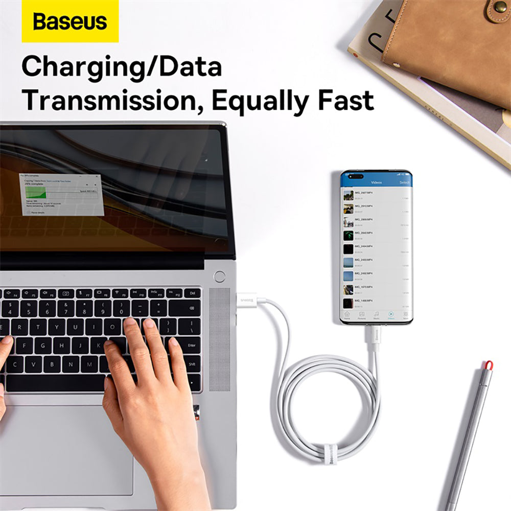 Baseus-Superior-Series-Fast-Charging-Data-Cable-USB-to-Type-C-100W-2m---White-1
