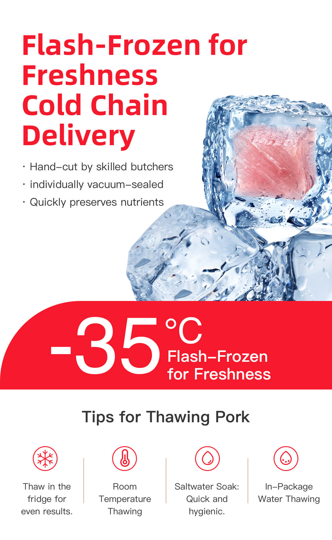 Pork Soft Bone 1kg