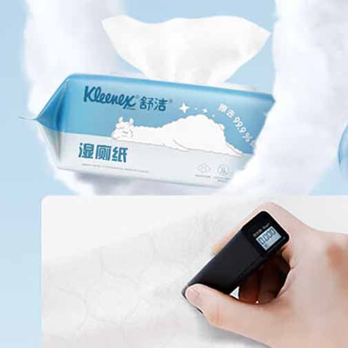 Giấy Vệ Sinh Ướt Kleenex 80 tờ – kháng khuẩn 99,9%, mềm mại