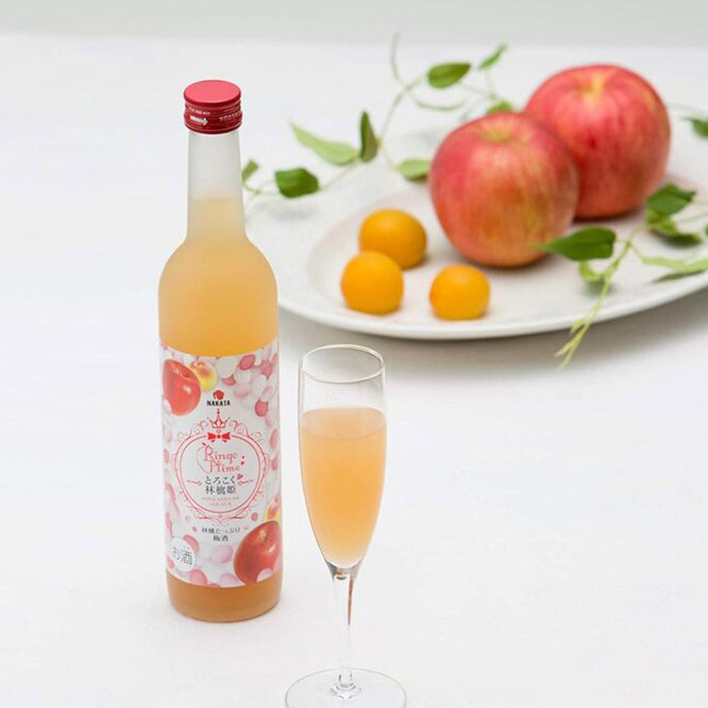 Nakata-Ringo-Time-Apple-&-Plum-Umeshu-Liqueur-8%-500ml-–-Japanese-Apple-Plum-Wine-4