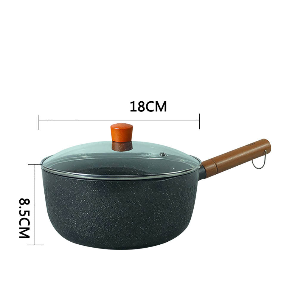 Nồi Yukihira Nhật Cooker King 18 cm – chống dính nấu súp & sốt