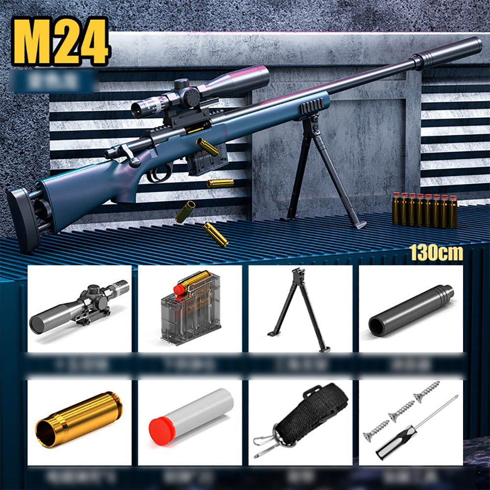 Mô Hình Súng Ngắm M24 No Brainer 1 chiếc – đồ chơi đạn nhựa đổi màu