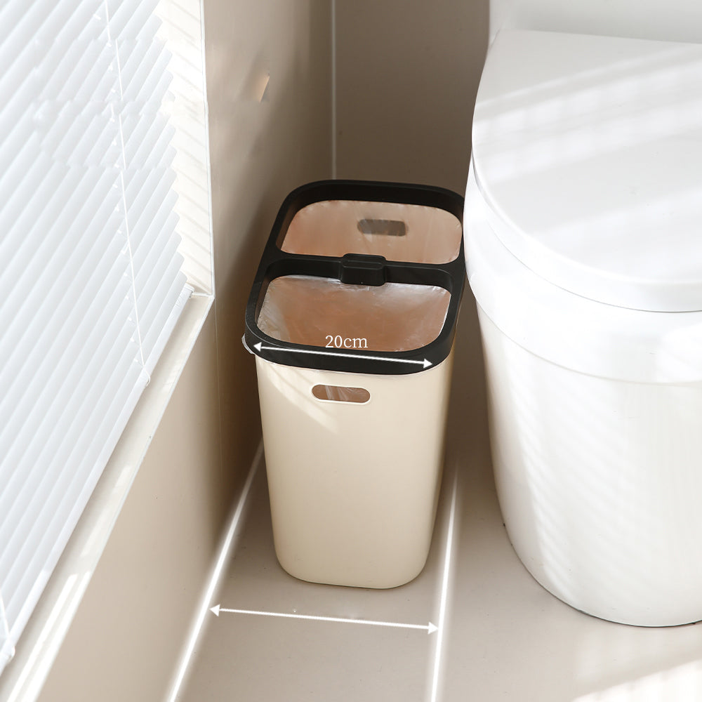 Thùng Rác 2 Ngăn FaSoLa 20 Lít – phân loại rác gia đình