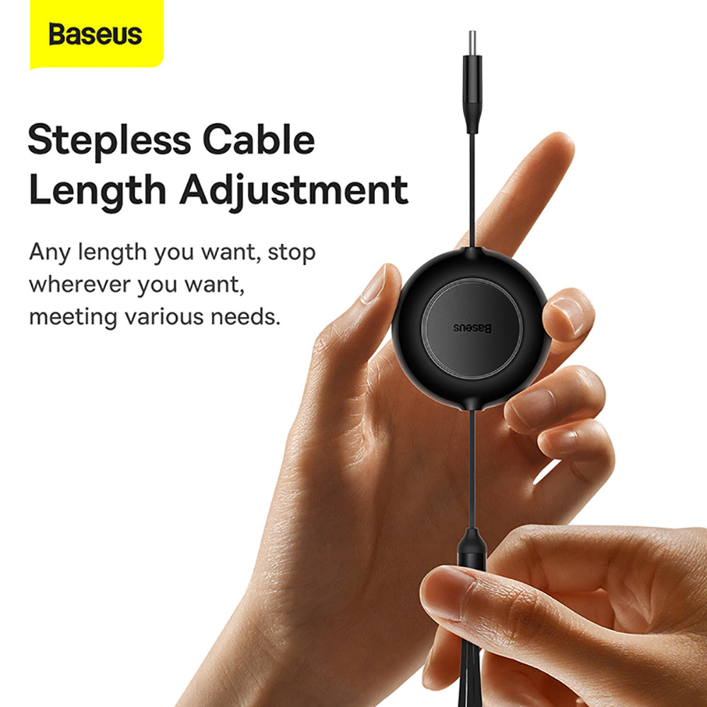 Baseus-Mirror-Series-2-3-in-1-Retractable-Fast-Charging-Cable-Type-C-to-M+L+C-100W-1.1m-Black-1