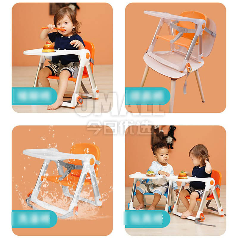 Ghế Ăn Di Động Apramo Tím – gọn nhẹ, tiện mang theo