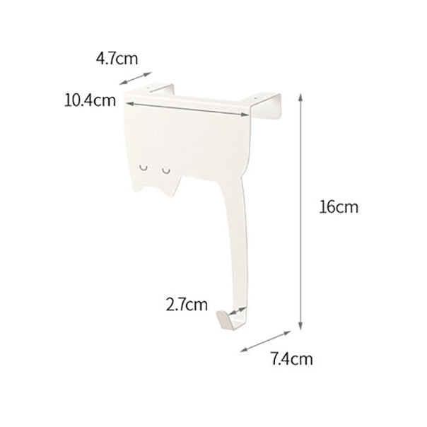 Móc Treo Cửa FaSoLa Hình Mèo 1 Cái – móc treo đồ đa năng, phong cách dễ thương
