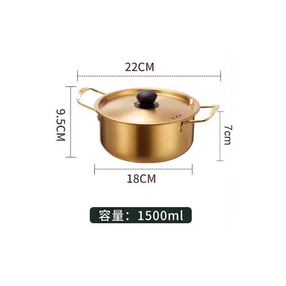 Nồi ramen Ulife 18 cm – dung tích 1,5 lít, tương thích bếp từ & gas