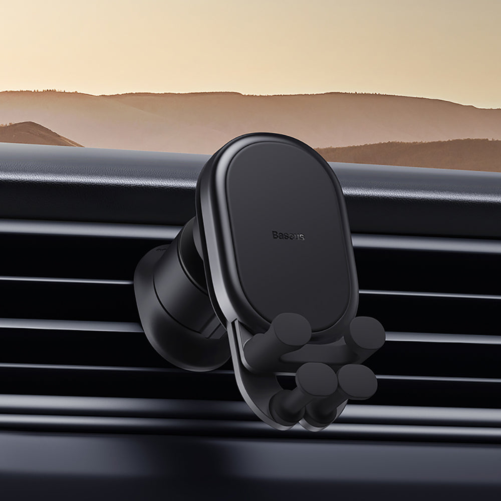 Baseus-Stable-Gravitational-Wireless-Charging-Car-Mount-Pro-15W-(Air-Outlet-Version)---Black-1