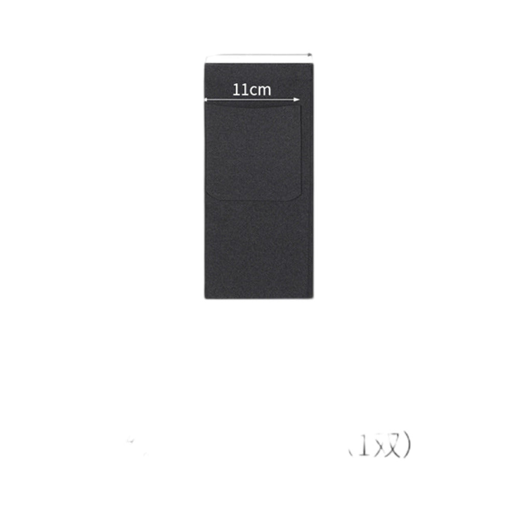 FaSola-Thermal-Fleece-Knee-Socks-with-Pocket---Gray,-Size-M,-2-Pairs-5