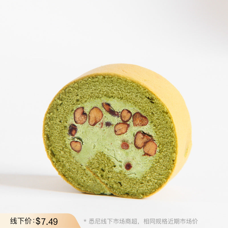 Uji-Matcha-&-Azuki-Swiss-Roll-(Frozen)---4-Pieces,-172-g-1