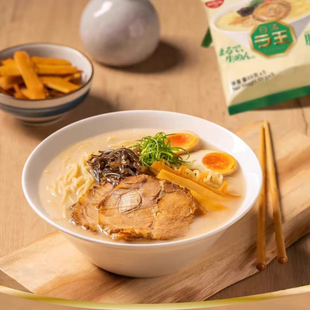 Nissin-RAOH-Tonkotsu-Ramen-(Non-Fried)-89-g-x-15-Packs-–-Limited-Import-3