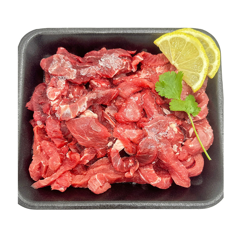 Bò Angus Prime Thăn Ngoại Cắt Sợi 500 g – thịt mềm xào lẩu, giàu protein