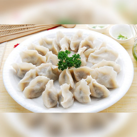 Happy Family Kitchen Hejiahuan Frozen Handmade Pork and Pickled Cabbage Dumplings - 15 Pieces