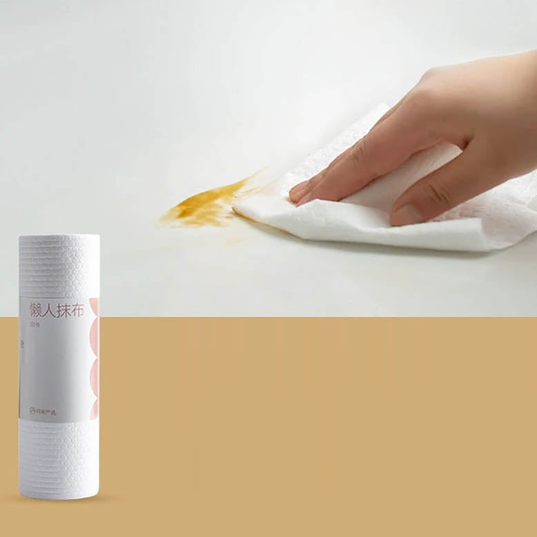 Khăn Lau Lifease Lazy Wipes 60 tờ/cuộn – khăn lau đa năng siêu thấm