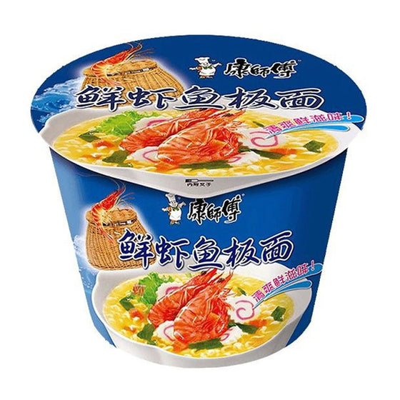 Master Kong Fresh Shrimp and Fish Noodle Soup, 101g