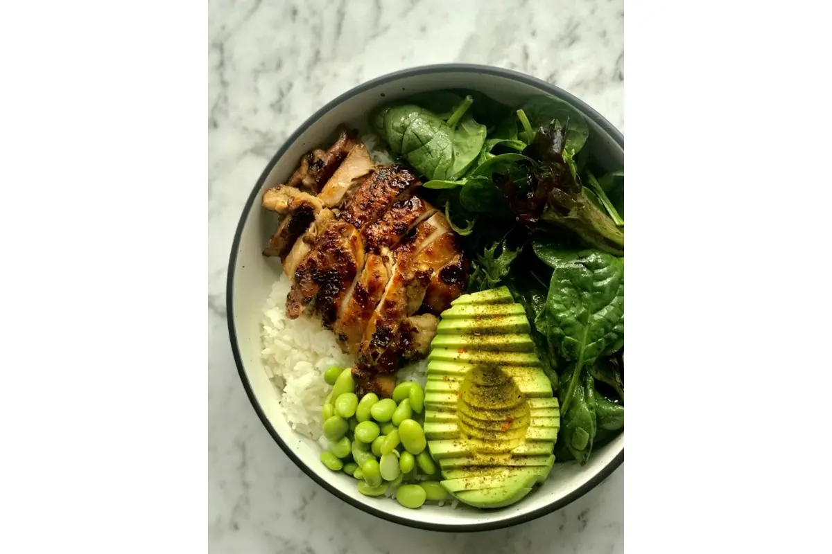 Lime Chicken Rice Bowls