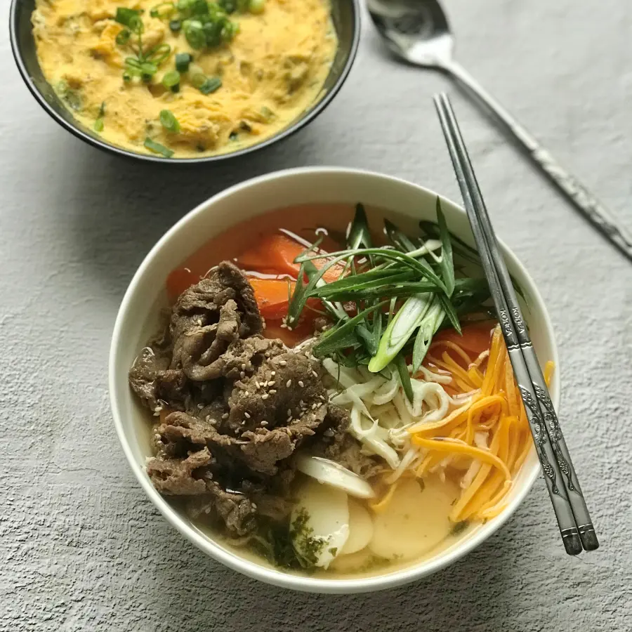 Rice Cake Soup (Tteokguk) 