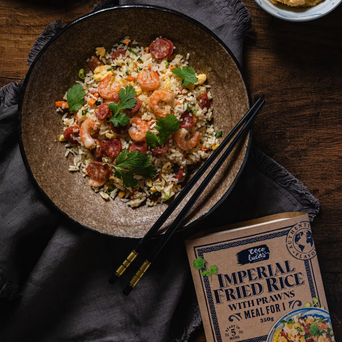 Imperial Fried Rice with Prawns 