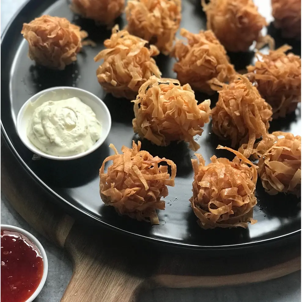 Crispy Prawn Balls Crispy Prawn Balls