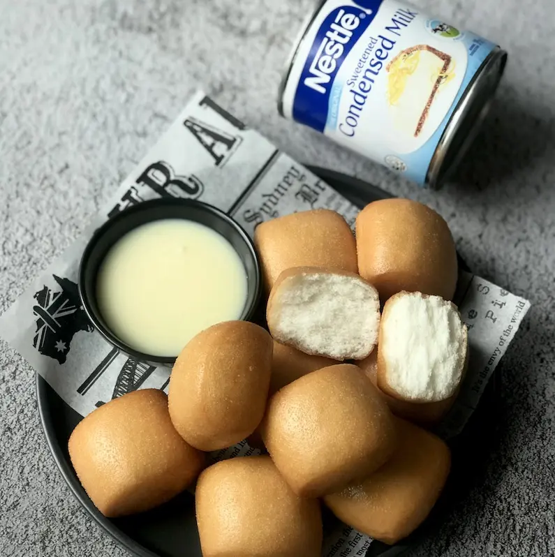 Fried Mantou w/ Condensed Milk