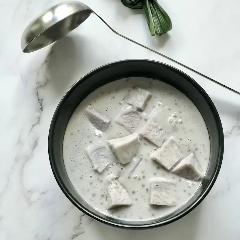 Taro Coconut Sago Dessert