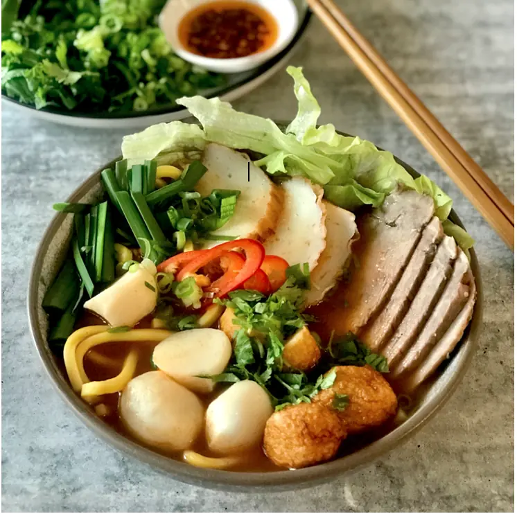 Spiced Pork Noodle Soup