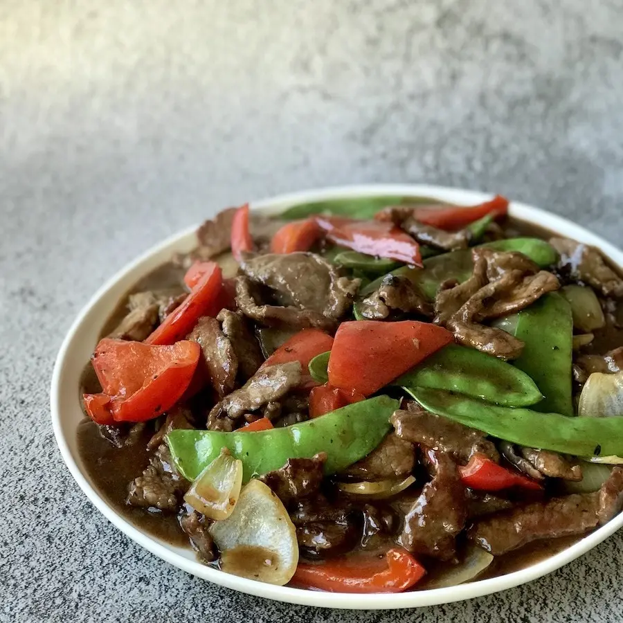 Beef & Black Bean Sauce