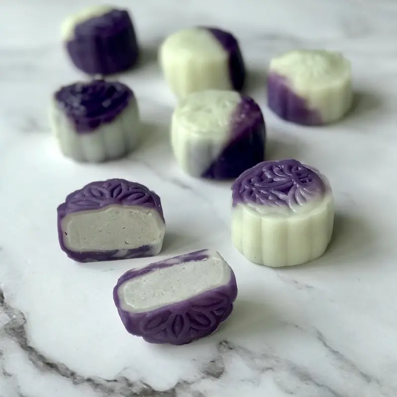 Taro Snow Skin Mooncake