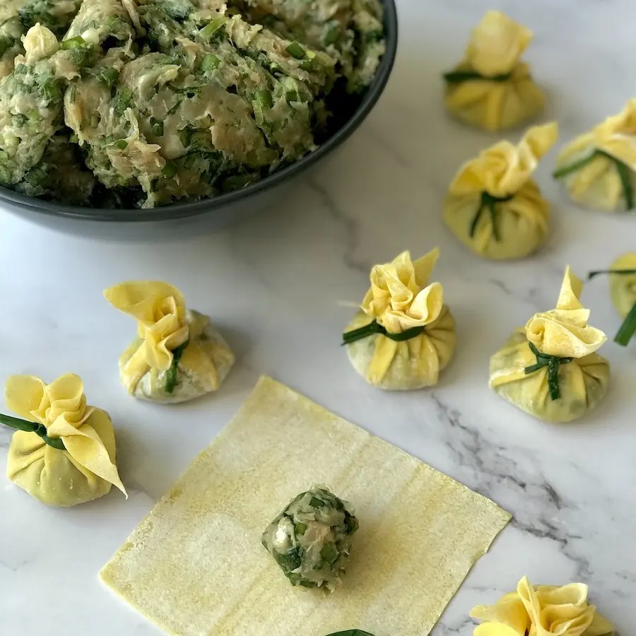 Money Bag Dumplings