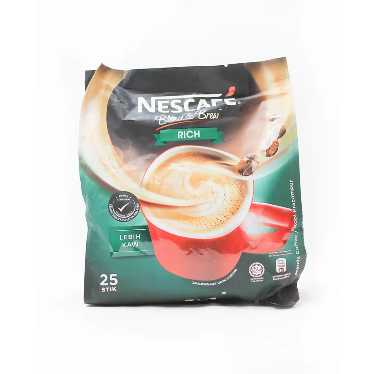 Nescafe Blend and Brew Instant 3 in 1 25 Sticks X 18g Premix