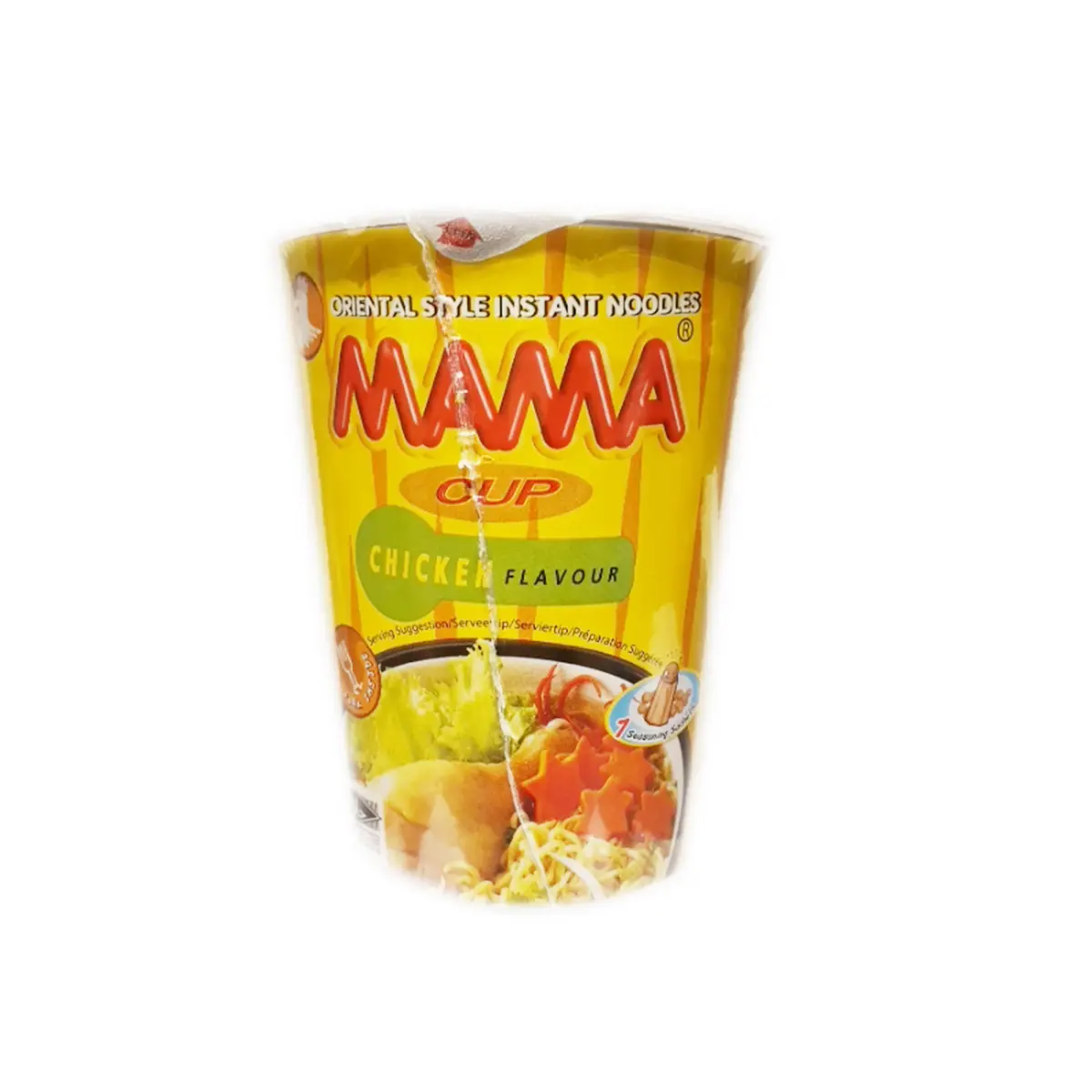 MAMA Cup Instant Noodles - Chicken 70g (HALAL)