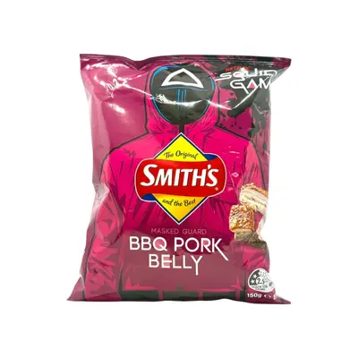 Smiths Squid Game Bbq Pork Belly 150g